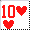 10 de coeur